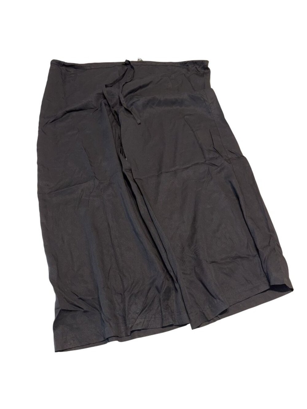 With Jean Norah Black Lenzing Tencel Loose Fit Pants Women's One Size OS